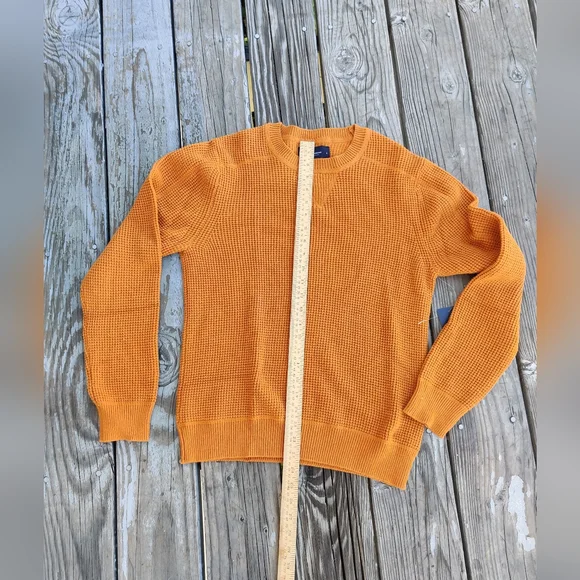 Lucky Brand Waffle Sweater Sz S - Picture 3 of 7